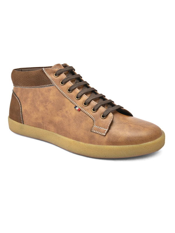 Premier Brown Lace-Up Boots