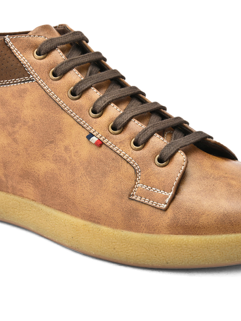 Premier Brown Lace-Up Boots