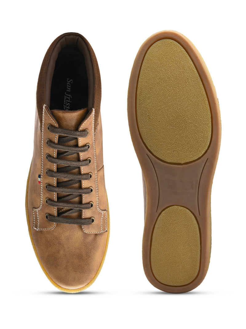 Premier Brown Lace-Up Boots