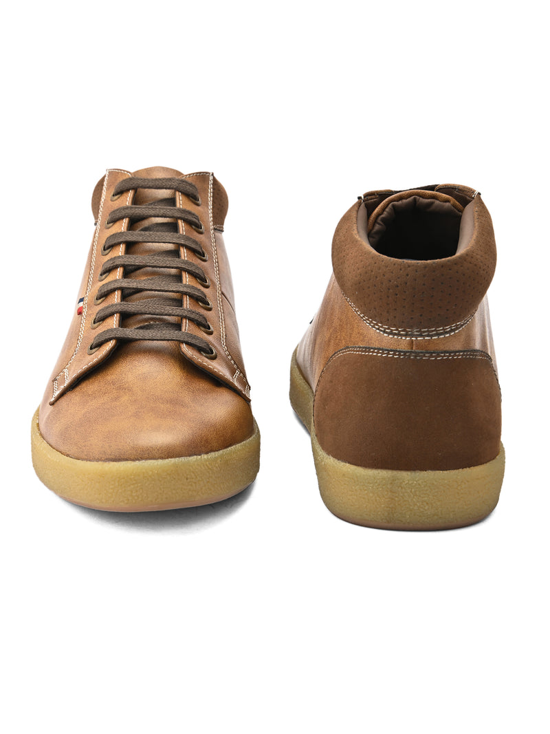 Premier Brown Lace-Up Boots