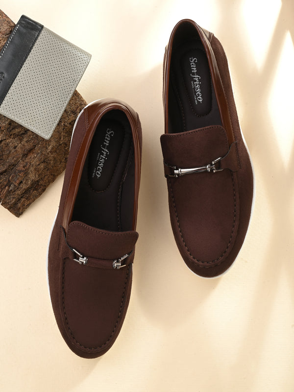 Saint Brown Penny Loafers