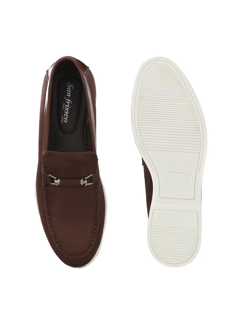 Saint Brown Penny Loafers