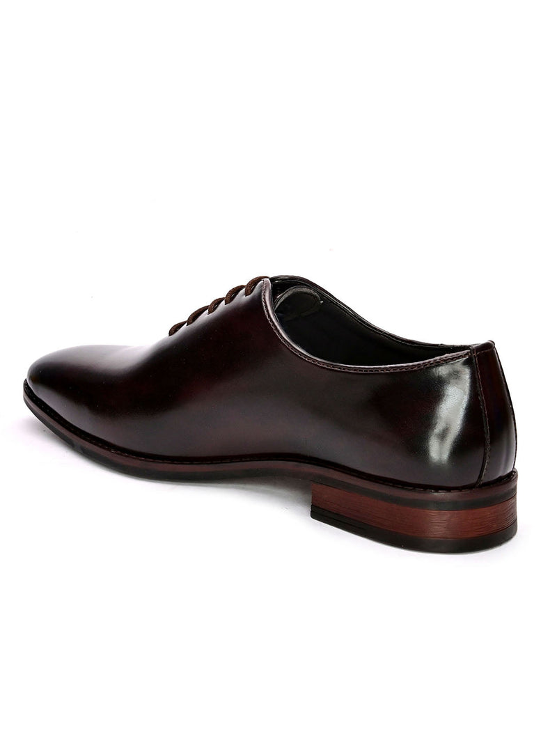 Clan Wine Derby Shoes