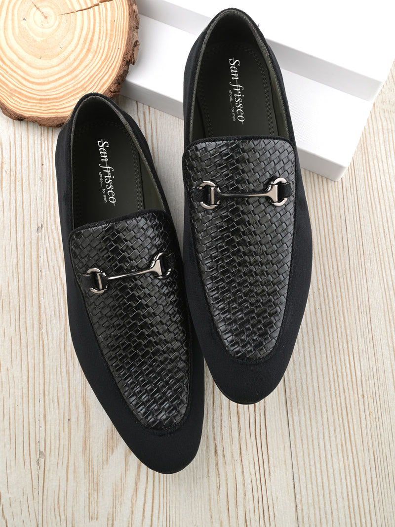 St.Tropez Black Slip-Ons