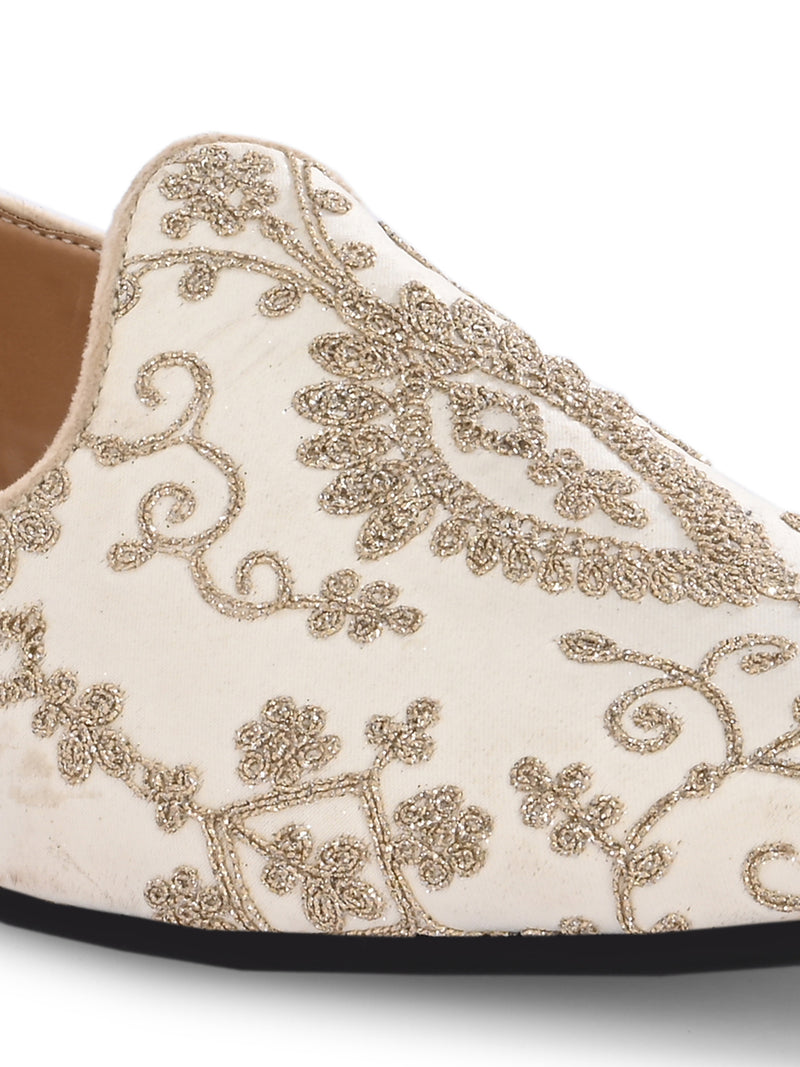 Waris Beige-Gold Mojaris