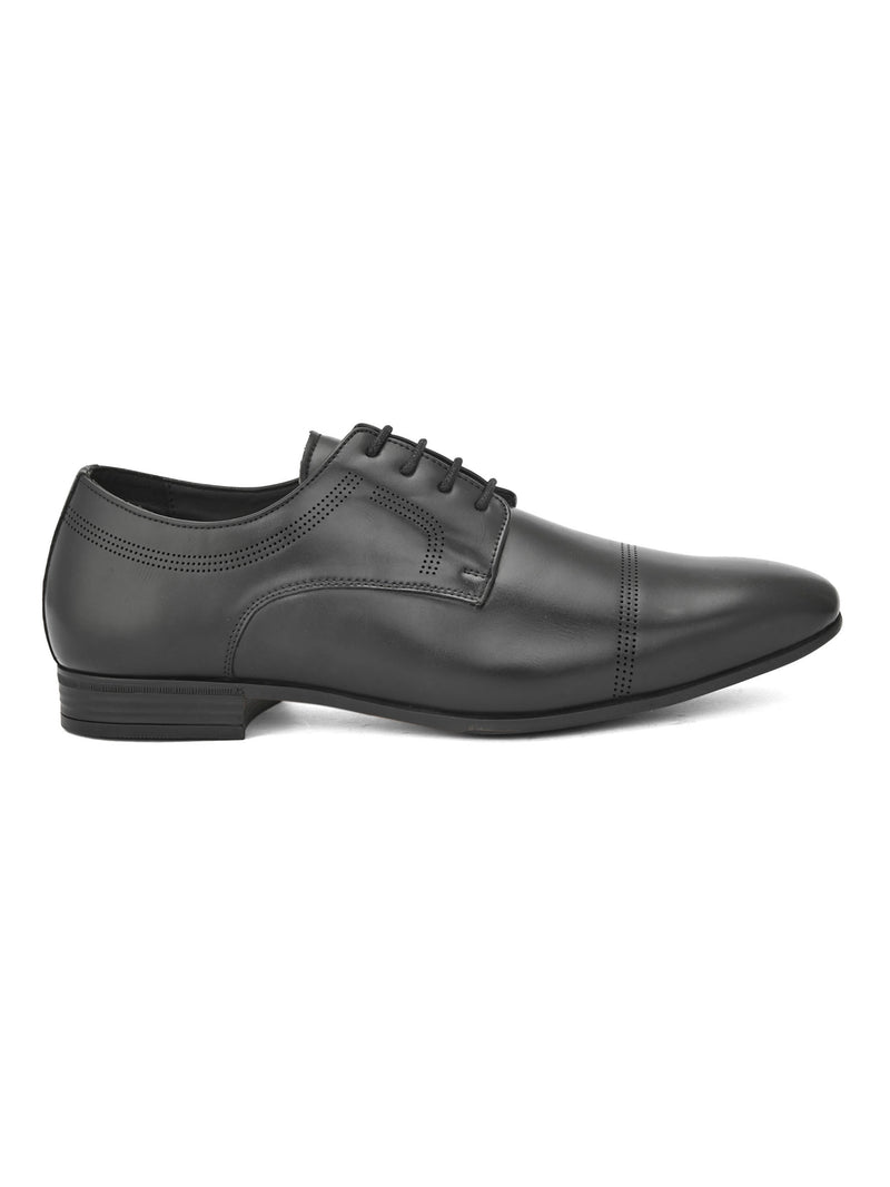 Boston Black Derby Shoes