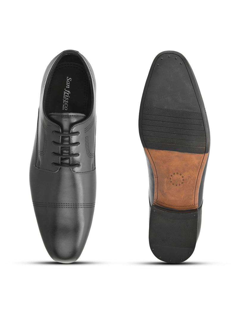 Boston Black Derby Shoes