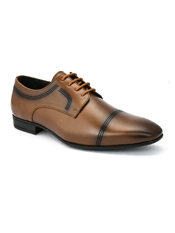 Boston Tan Derby Shoes