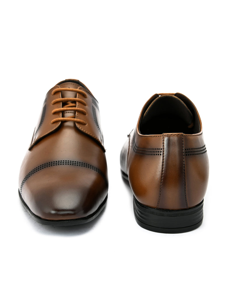 Boston Tan Derby Shoes