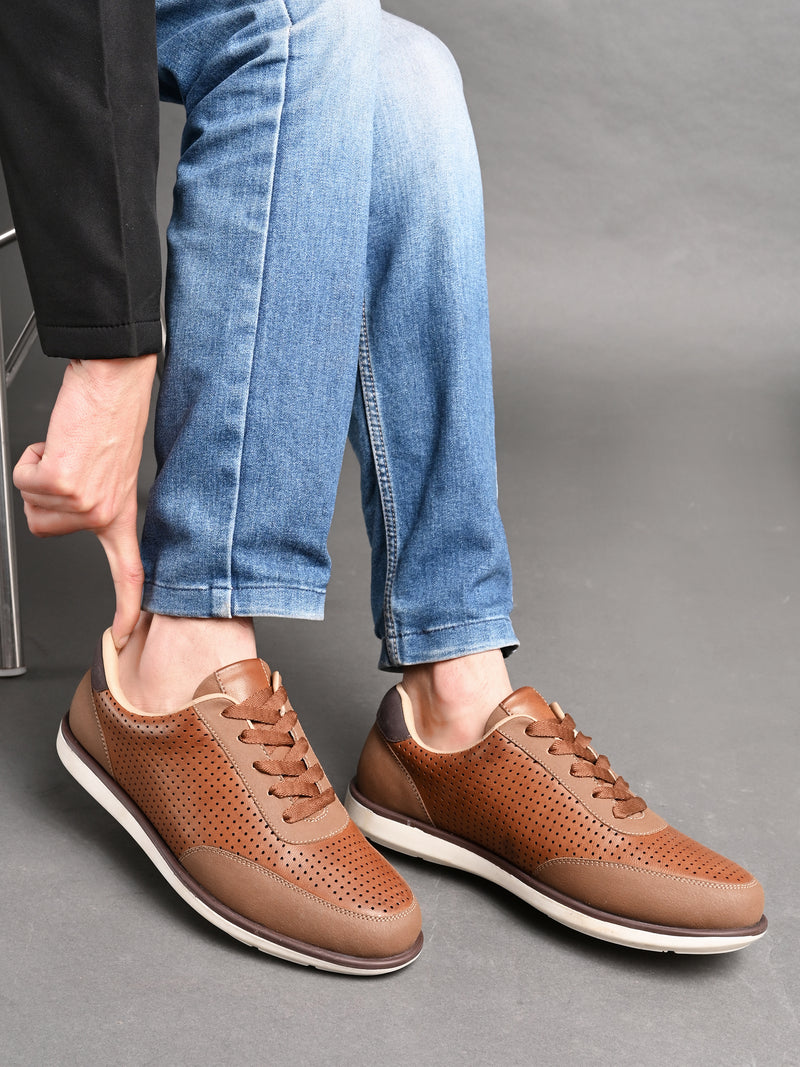 Getaway Tan Comfort Sneakers