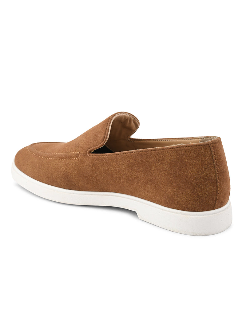 SAN FRISSCO Men Tan Casual Slip-On Shoes