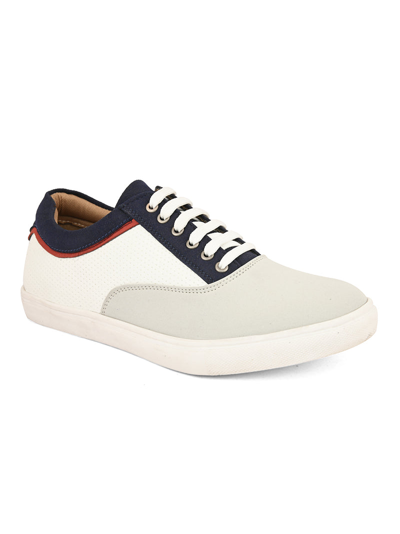 Pulse White Colorblock Sneakers