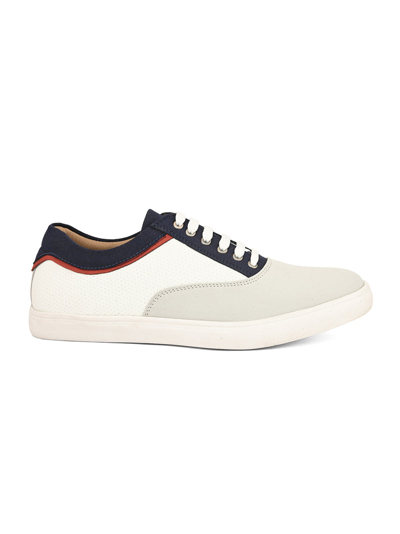 Pulse White Colorblock Sneakers