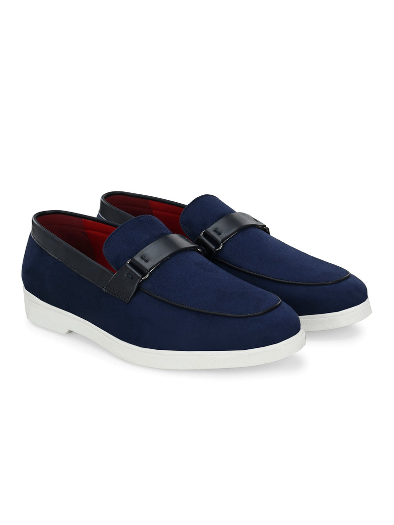 Piana Blue Casual Slip-Ons