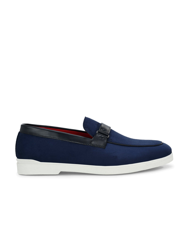 Piana Blue Casual Slip-Ons