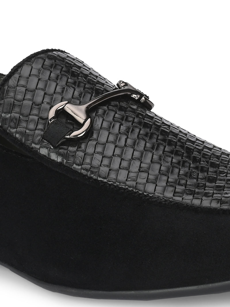 St.Tropez Black Slip-Ons