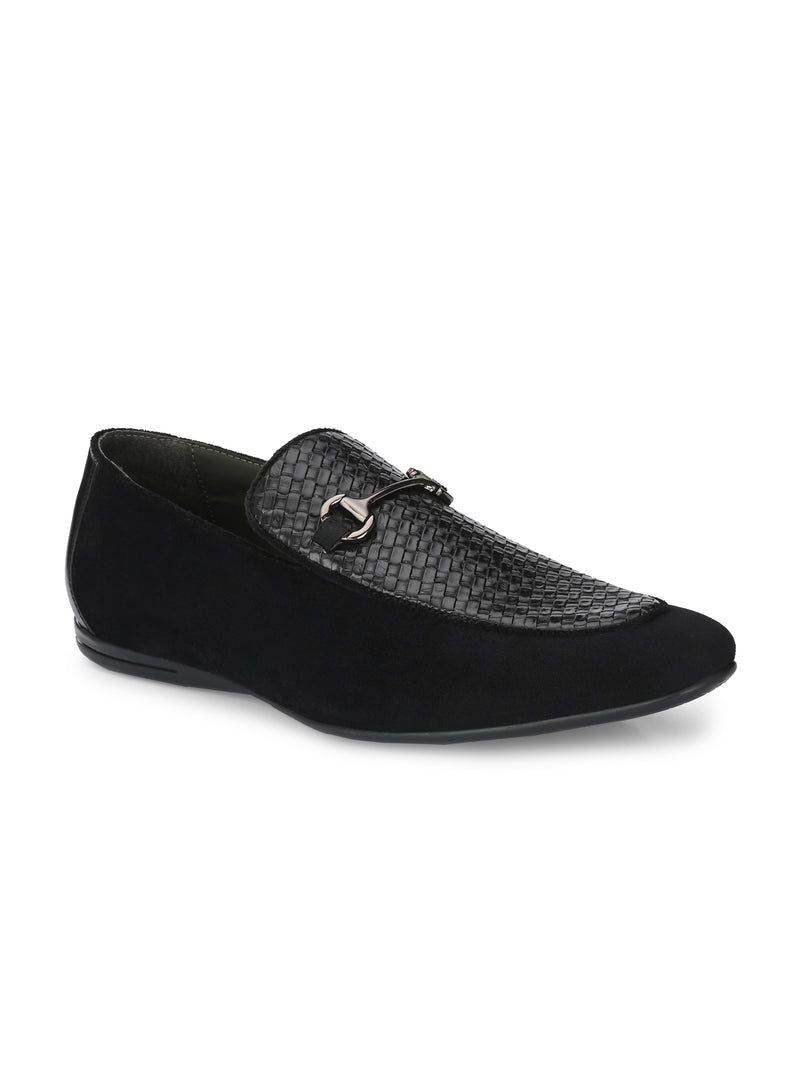 St.Tropez Black Slip-Ons