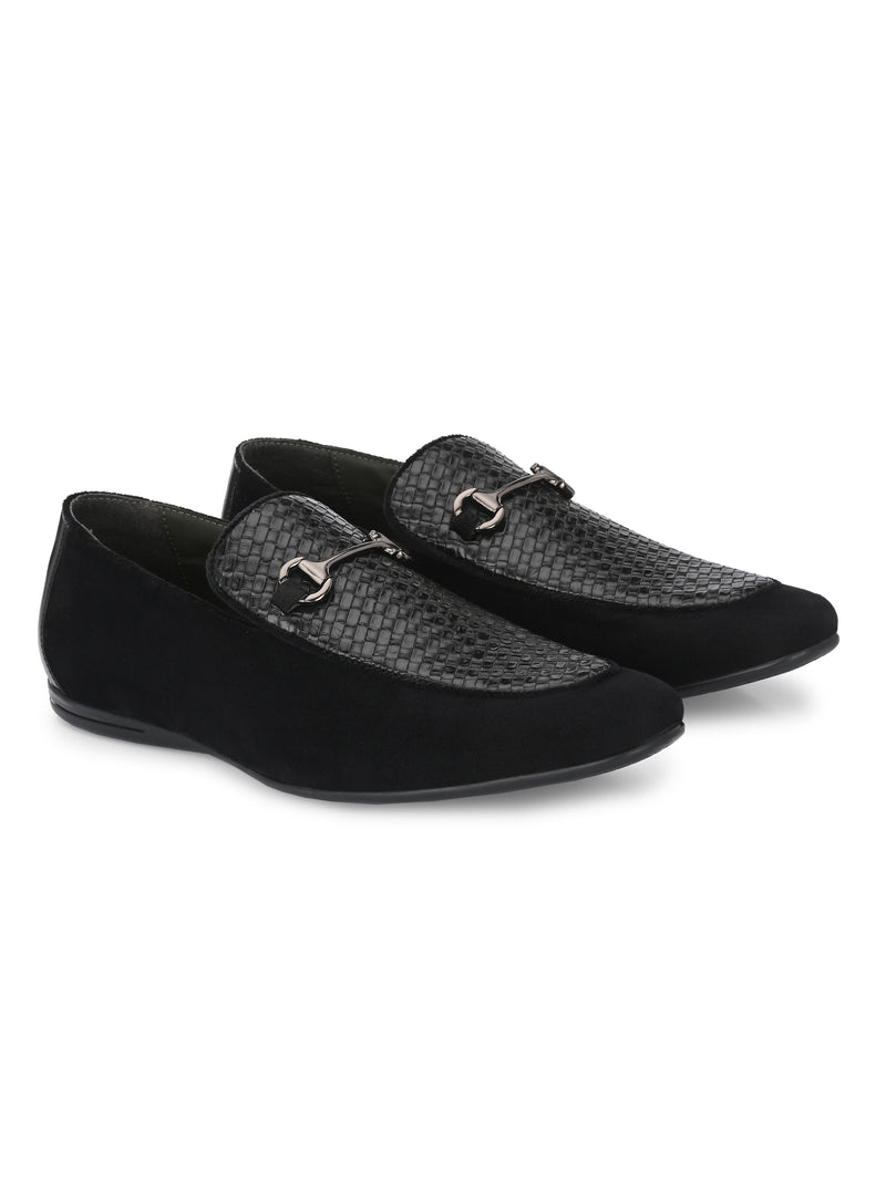 St.Tropez Black Slip-Ons