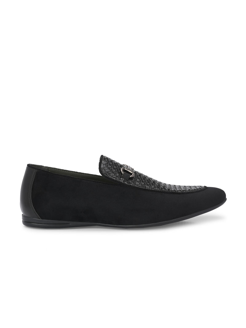 St.Tropez Black Slip-Ons