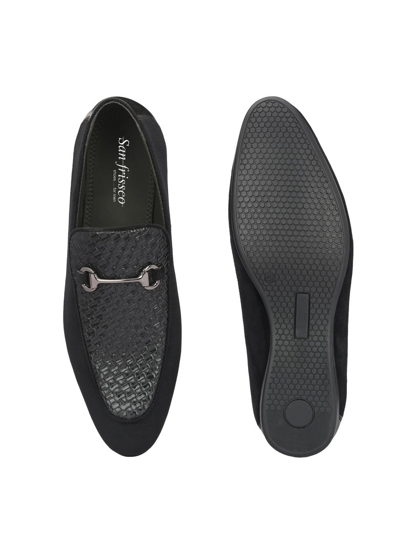 St.Tropez Black Slip-Ons