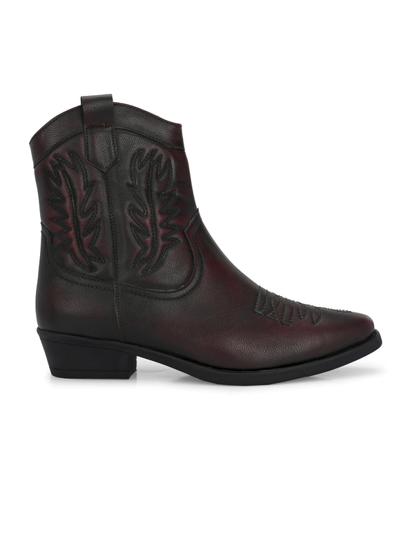 Canyon Cherry Cowboy Boots