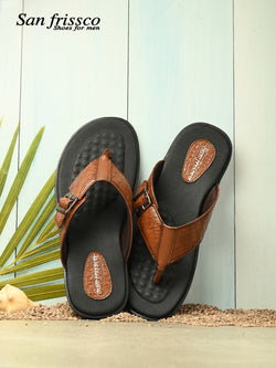 Tuscany Tan Comfort Slippers