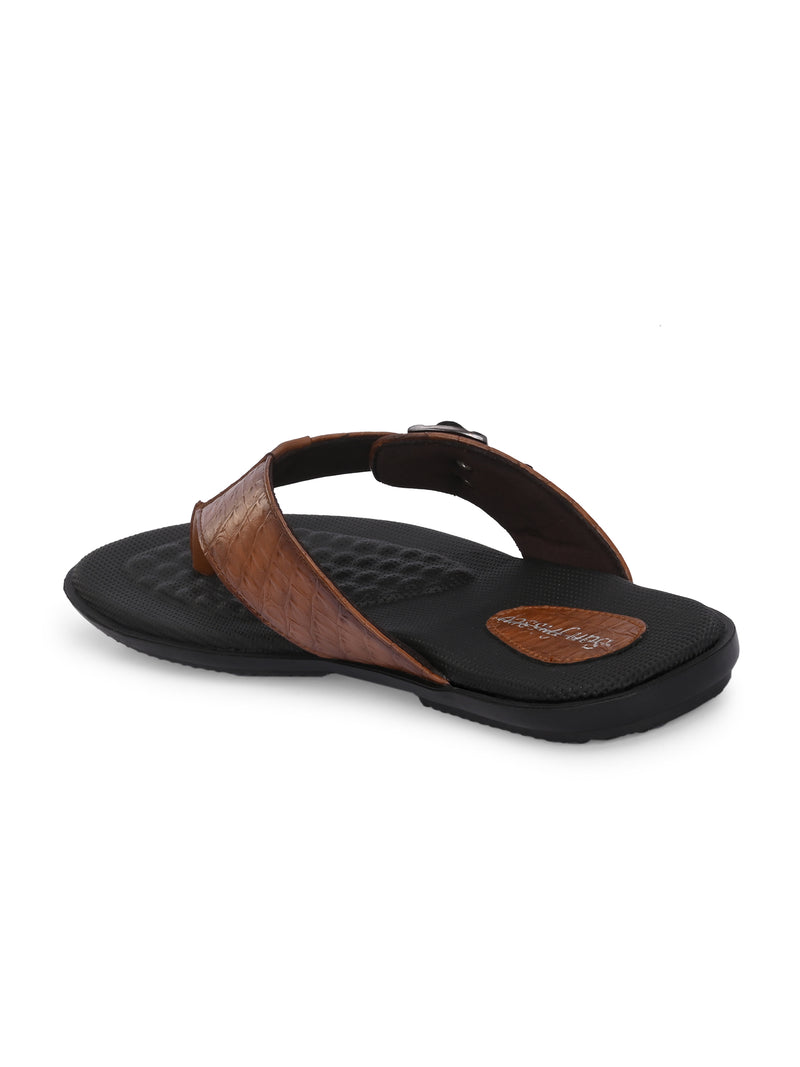 Tuscany Tan Comfort Slippers