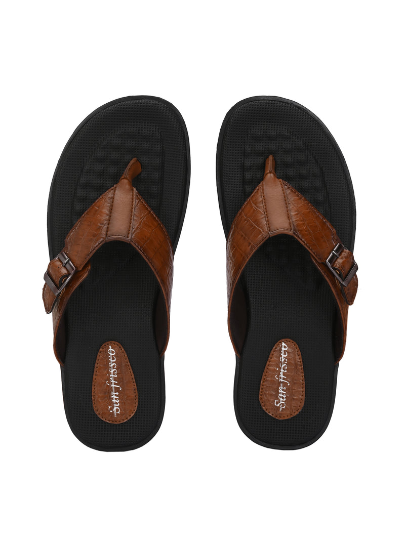 Tuscany Tan Comfort Slippers