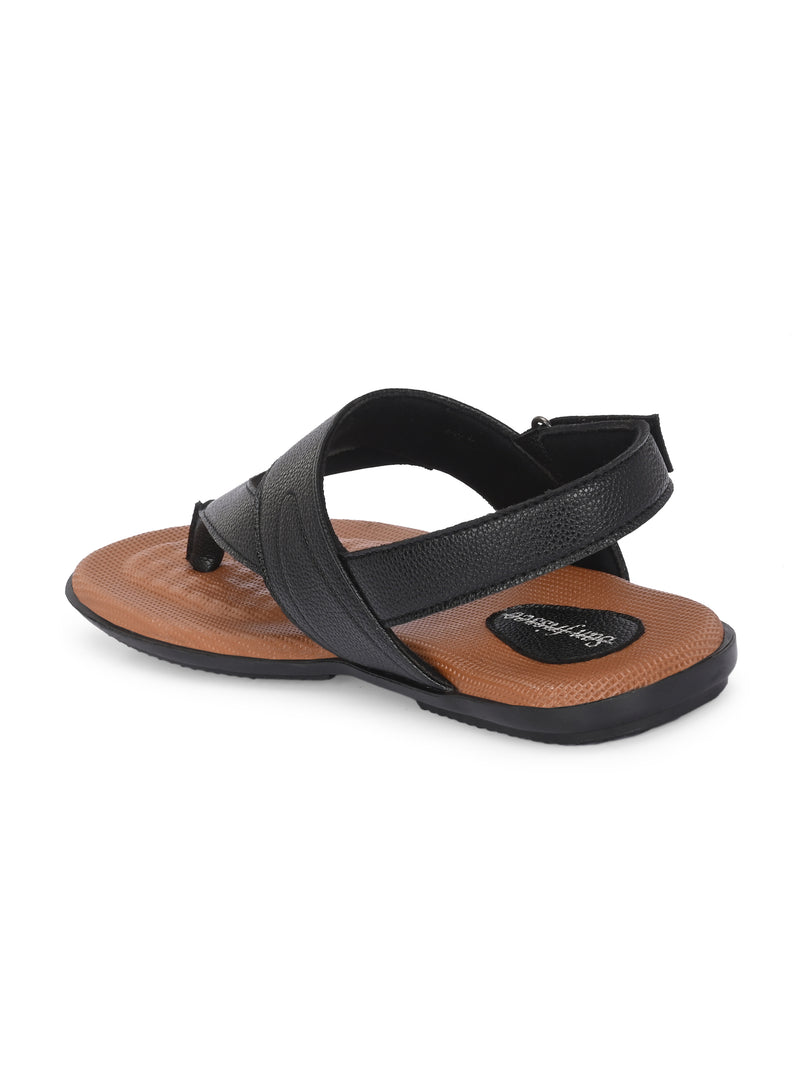 Musk Black Sandals