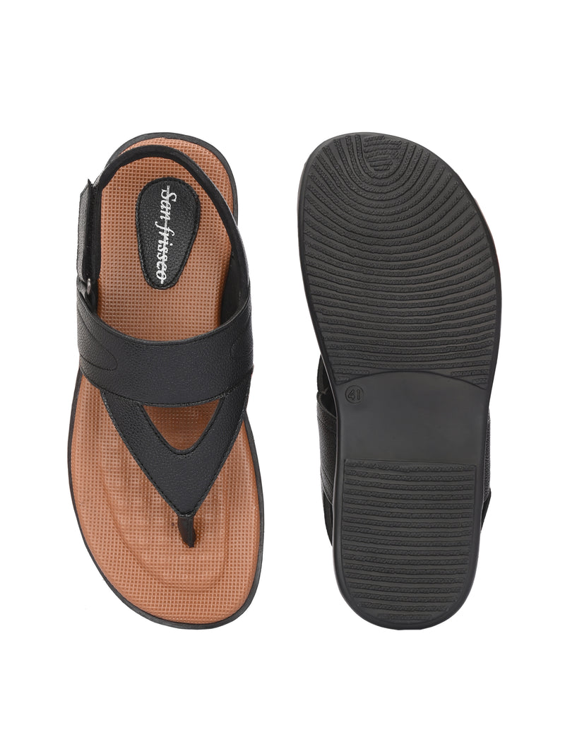 Musk Black Sandals