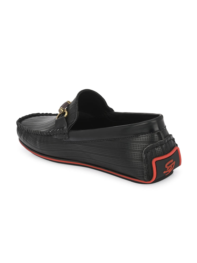 Hampton Black Driving Loafers