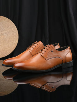 Gizeh Tan Oxford Shoes