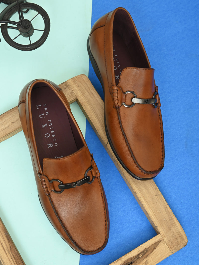 Curtis Tan Driving Loafers