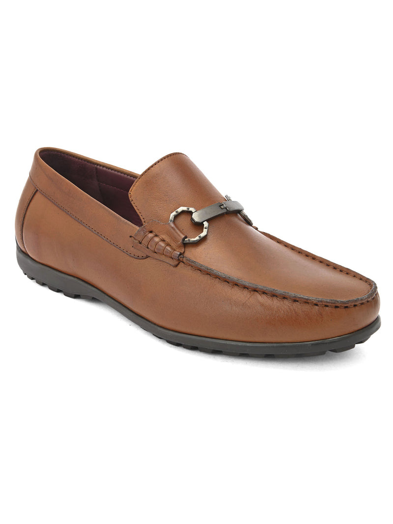 Curtis Tan Driving Loafers