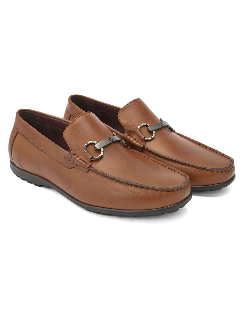 Curtis Tan Driving Loafers