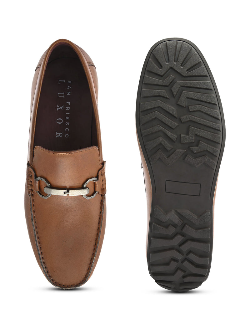 Curtis Tan Driving Loafers