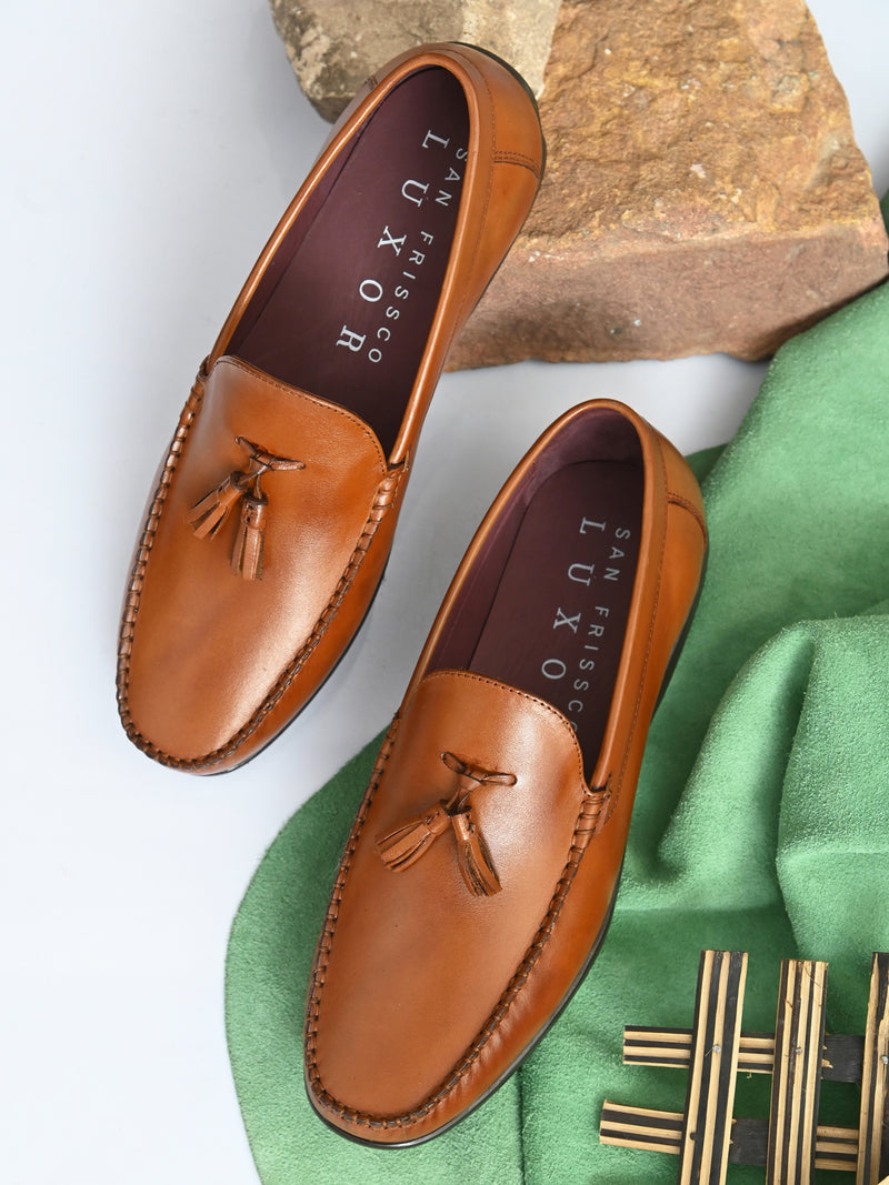 Firenze Tan Loafers