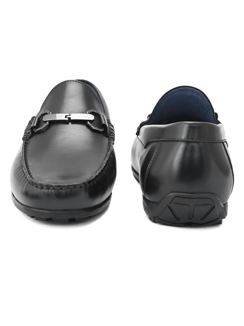 Curtis Black Driving Loafers