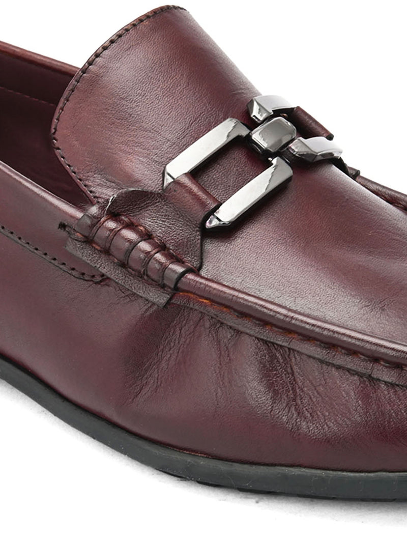 Venetto Cherry Driving Loafers