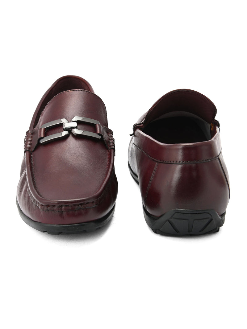 Venetto Cherry Driving Loafers