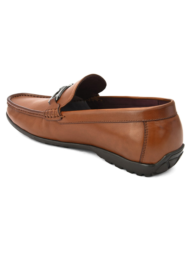 Venetto Tan Driving Loafers