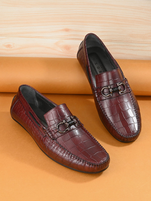 Libson Cherry Driving Loafers