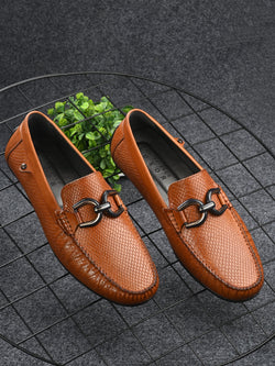 Globus Tan Driving Loafers