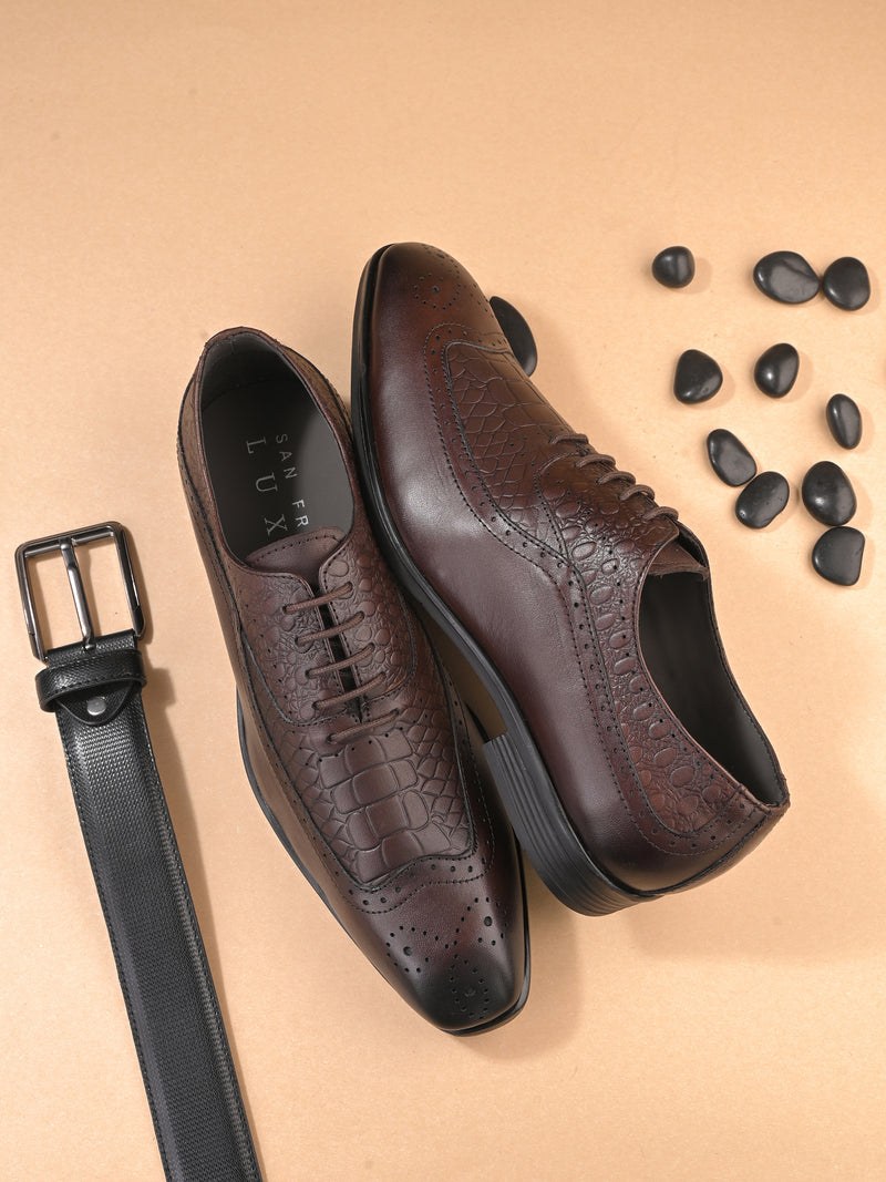 Watson Brown Oxford Shoes