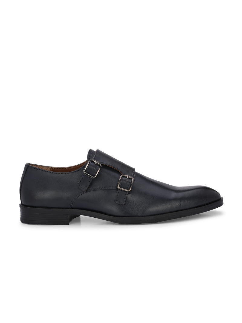 Hugo Classic Blue Monk Shoes