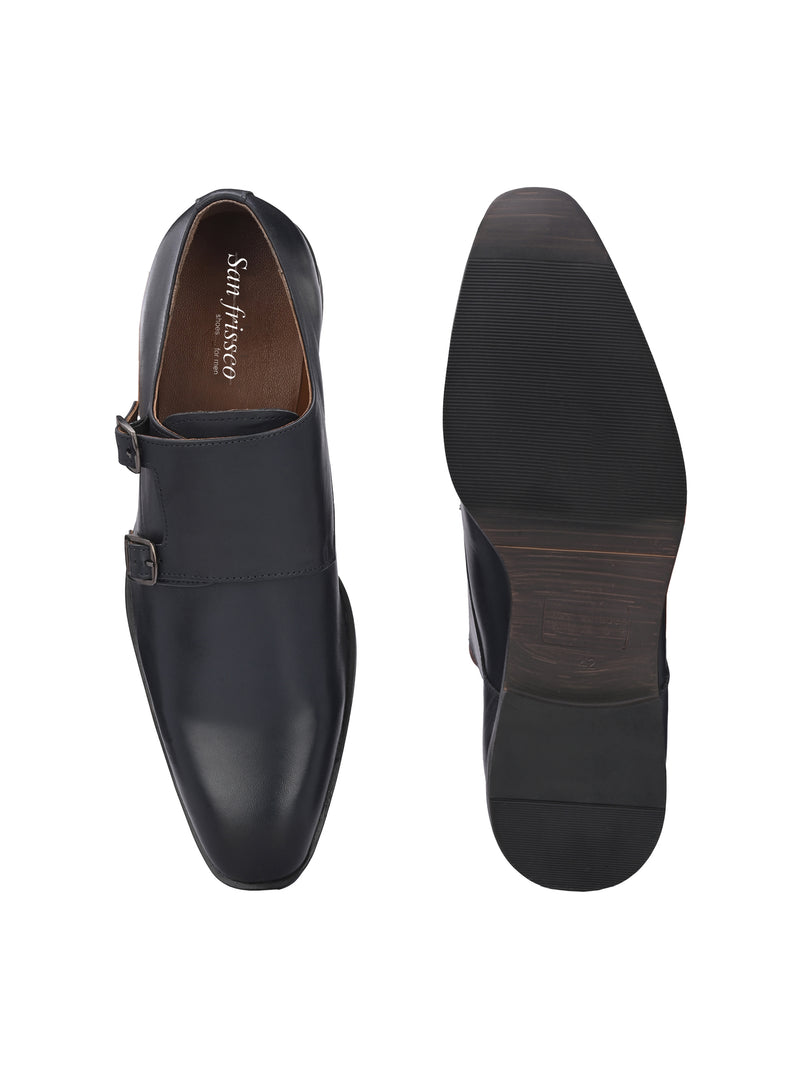 Hugo Classic Blue Monk Shoes