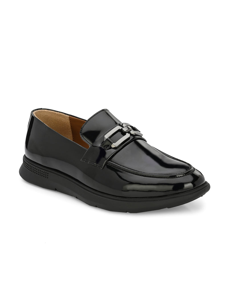 Elliot Black Patent Loafers