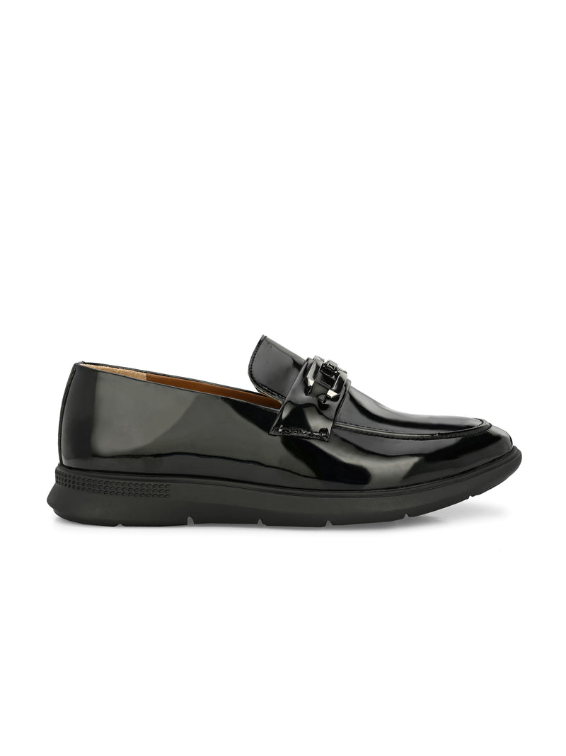 Elliot Black Patent Loafers