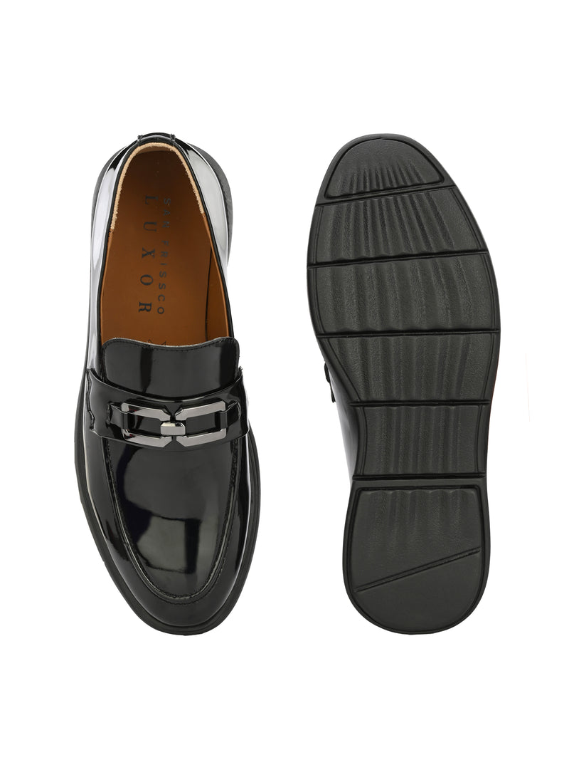 Elliot Black Patent Loafers