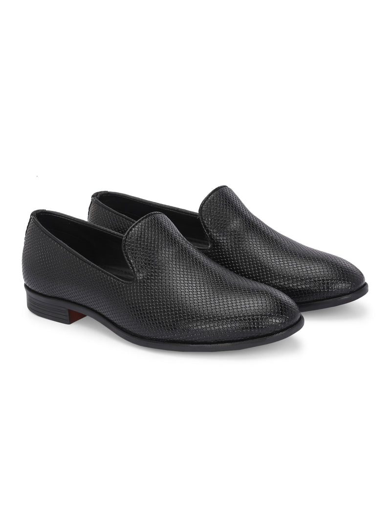 Windsor Black Slip-Ons